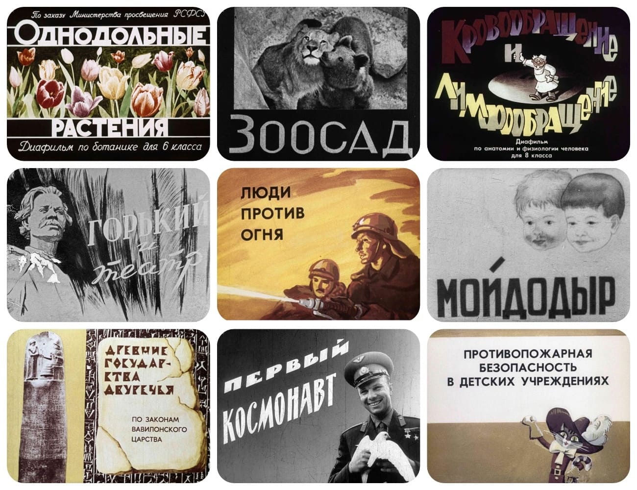 Диафильмы. Добавлено еще 100 пленок
