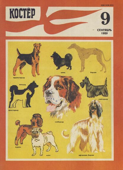 Костер. 1989. № 09: Ежемесячный журнал ЦК ВЛКСМ - 1989