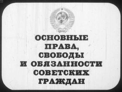 Лесник И., Бурякова В. - Основные права, свободы и обязанности советских граждан - 1979