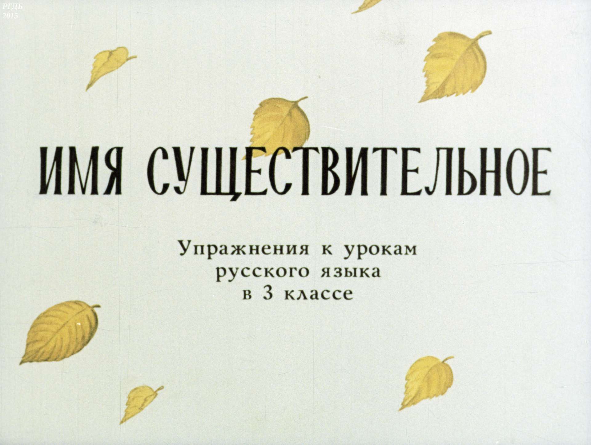 Васильева Р. - Имя существительное - 1973