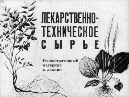 Лекарственно-техническое сырье